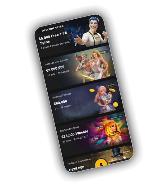 Joka Casino promotions page showing welcome bonus and free spins